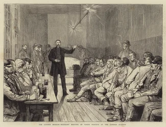 Die Londoner Mission, Mitternachtstreffen der Güterträger am Camden Station